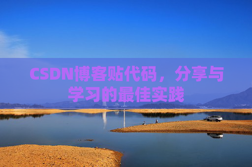 CSDN博客贴代码，分享与学习的最佳实践